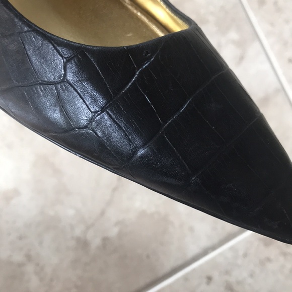 Ralph Lauren Leather Pumps High Heels Size 10 - Picture 6 of 11